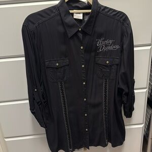 Harley-Davidson chic blouse